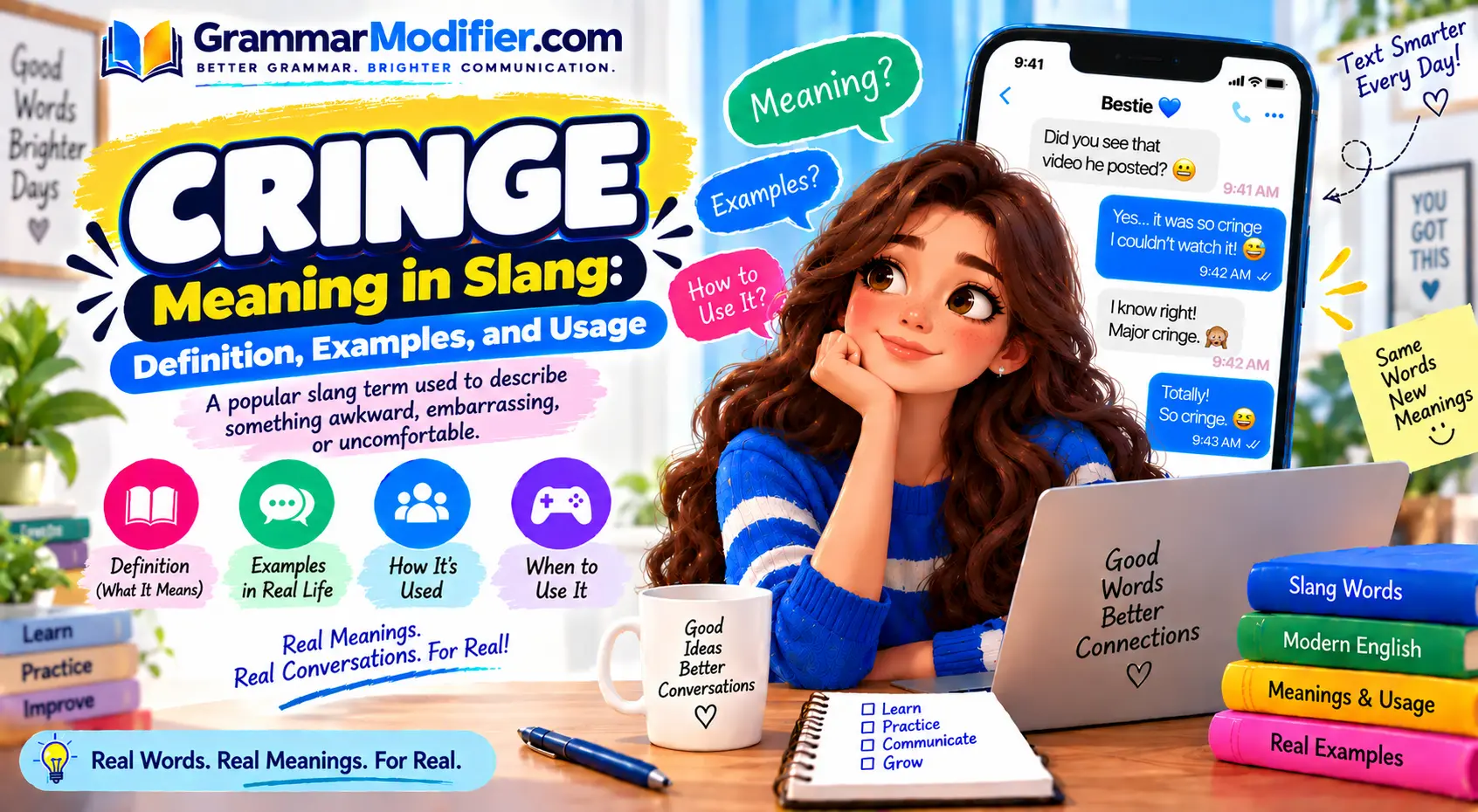 Cringe Meaning in Slang: Definition, Examples, and Usage