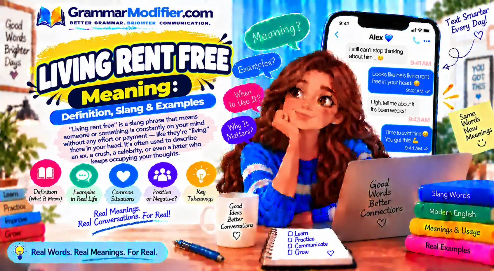 Living Rent Free Meaning: Definition, Slang & Examples