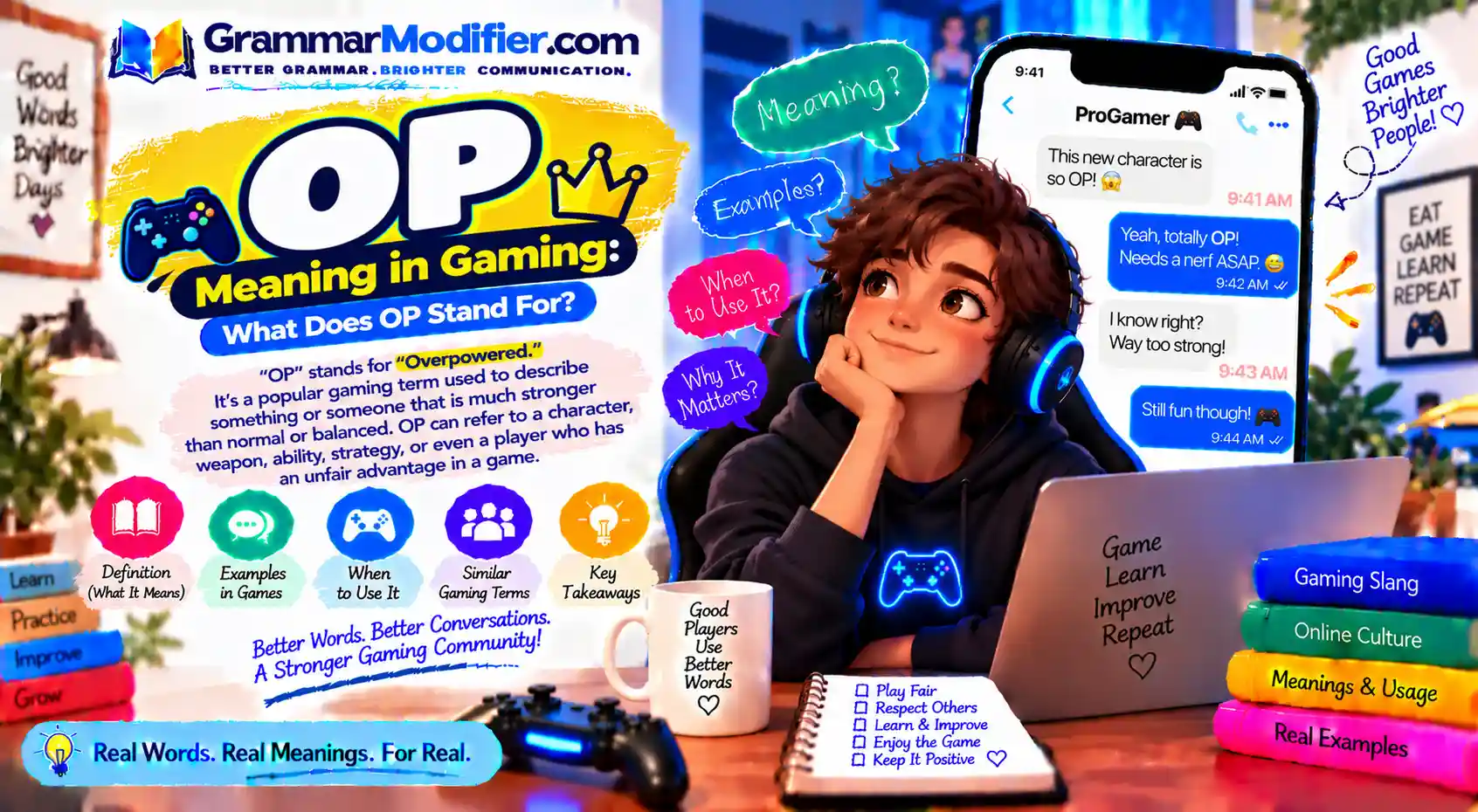 OP Meaning in Gaming: What Does OP Stand For?