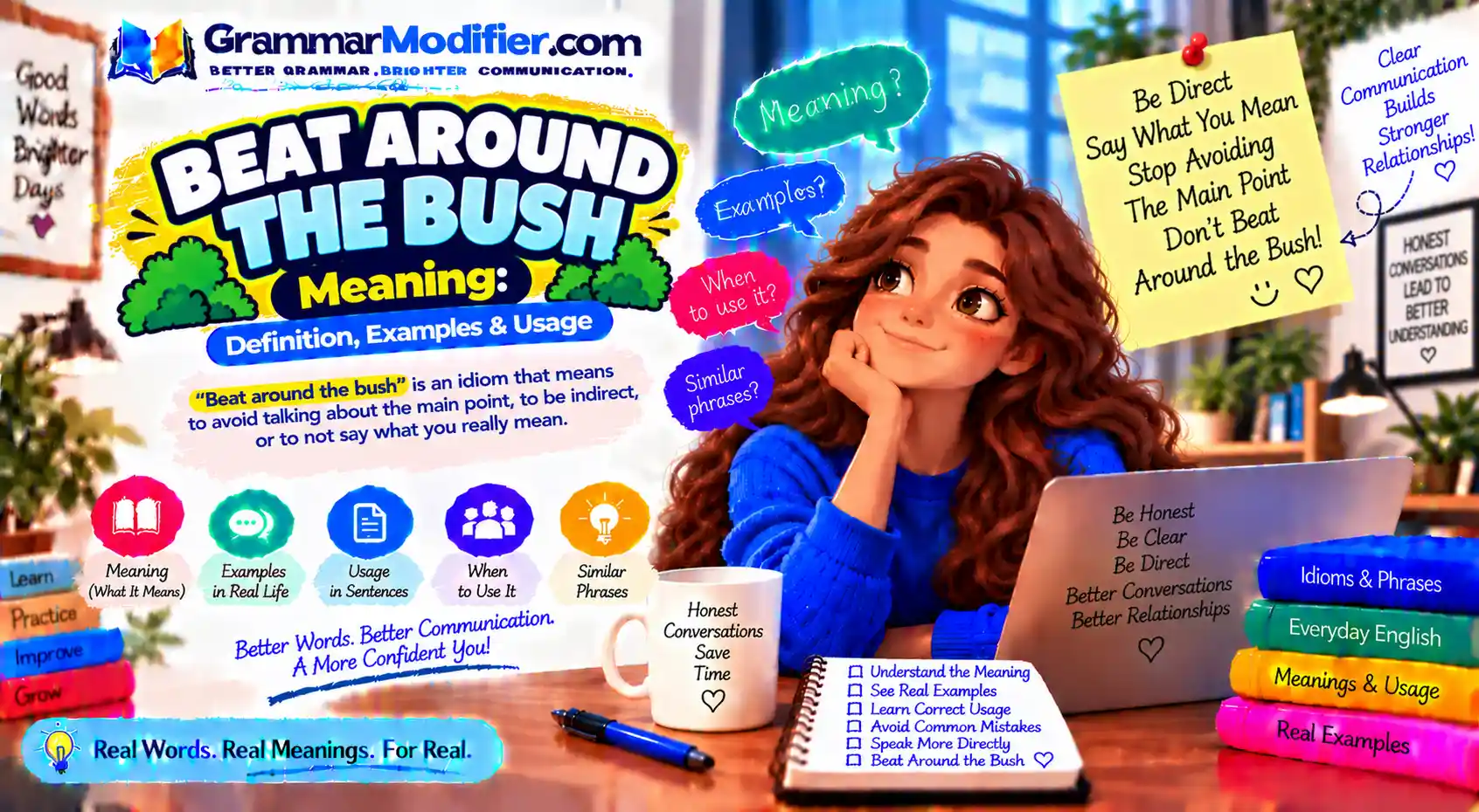Beat Around the Bush Meaning: Definition, Examples & Usage