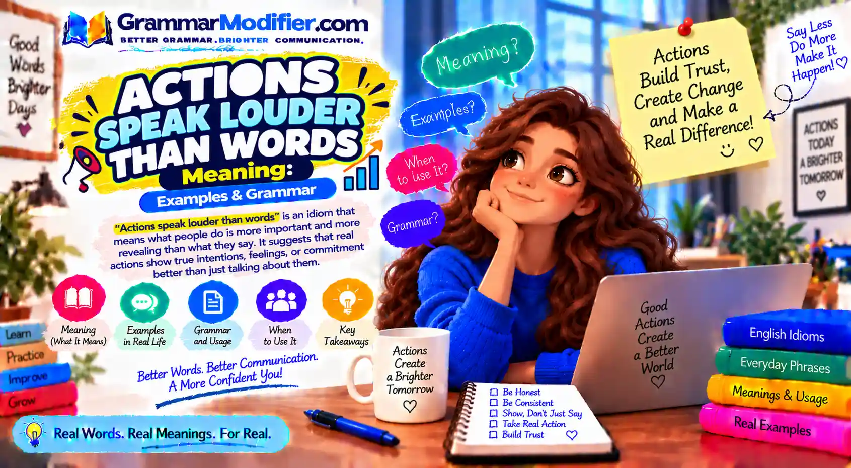Actions Speak Louder Than Words: Meaning, Examples & Grammar