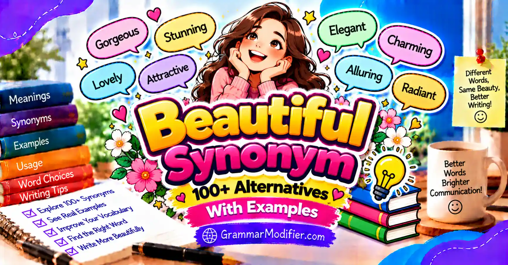 Beautiful Synonym: 100+ Alternatives With Examples