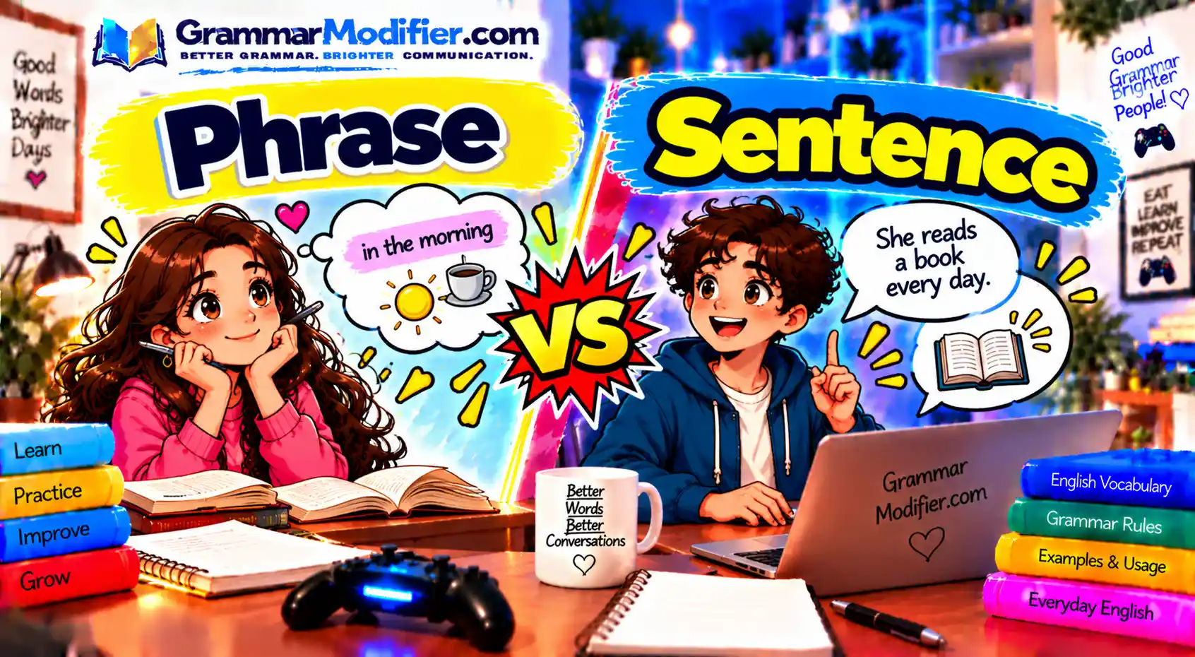 Phrase vs. Sentence: Easy Rules & 40+ Examples