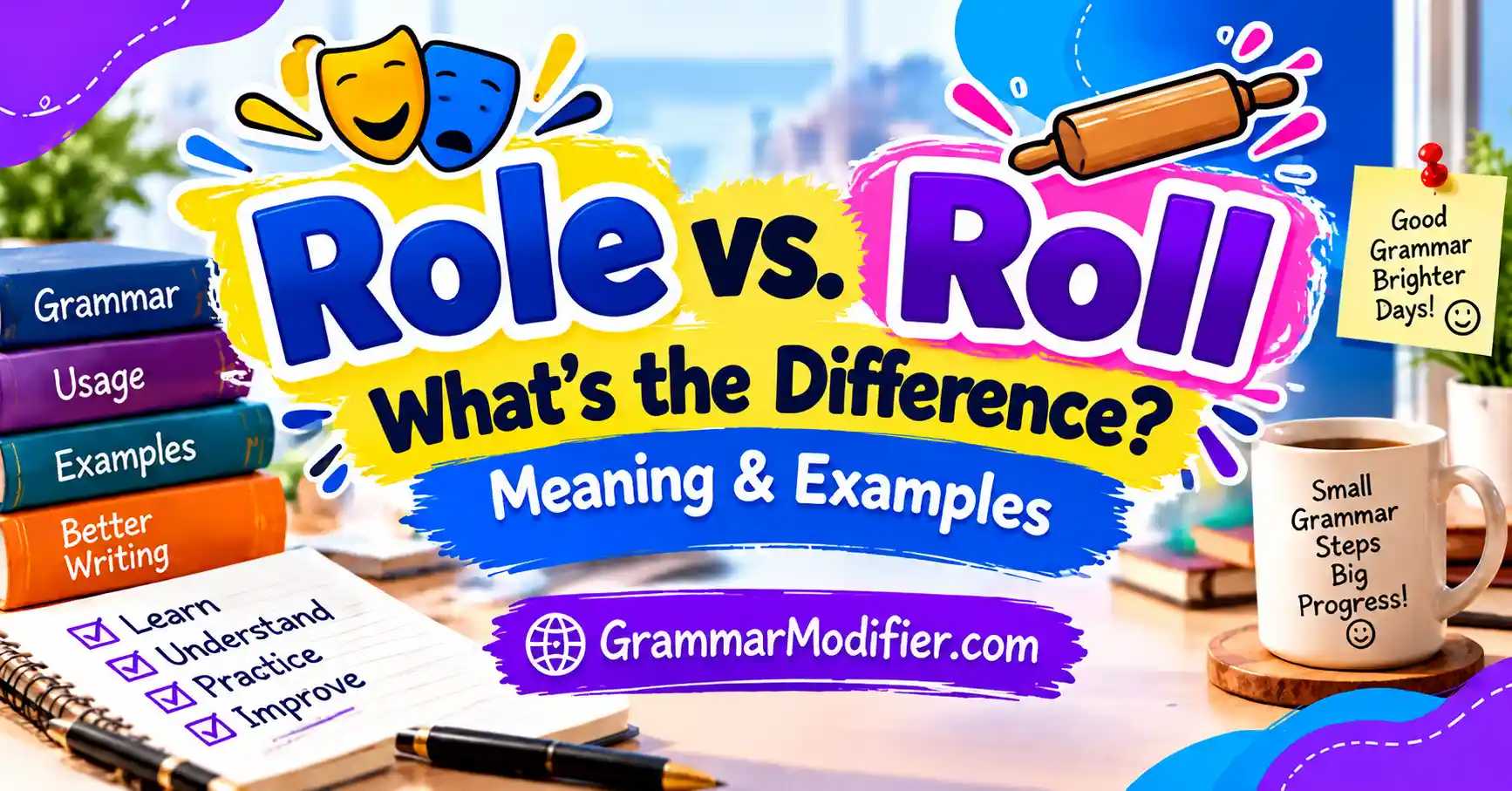 Role vs. Roll: What's the Difference? Meaning & Examples